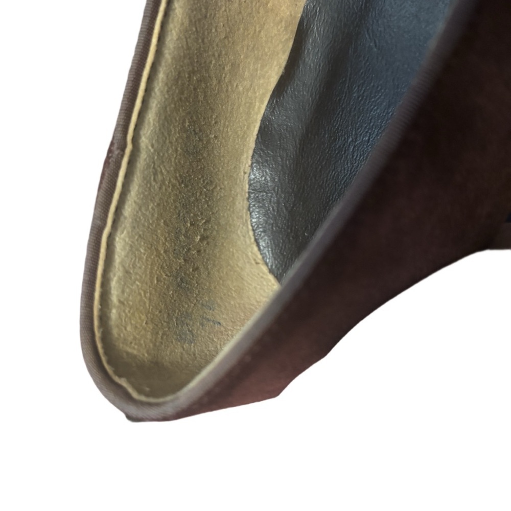Vintage Classic Mary Jane Heels - leather– Brown – 8.5N - Picture 6 of 6
